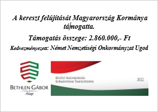 �tmenti keresztek fel�j�t�sa